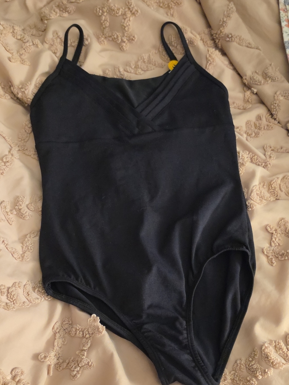 Cat & Jack Black Girls' One-Piece Leotard
